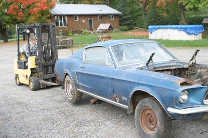 Classic Car; 68 GT Mustang